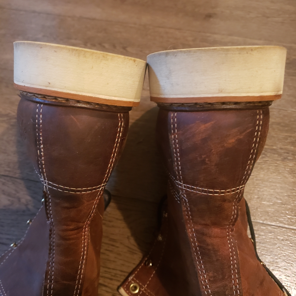 Men's Thorogood 8" Moc Toe Boots -Crazy Horse - Picture 7 of 11